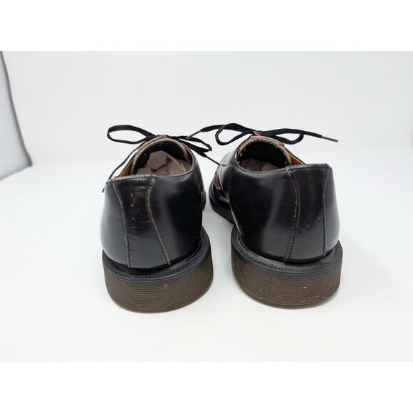 Vintage Dr. Martens Oxford Shoes Union Jack British Flag England Men\'s Size 7.5 main image 9